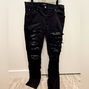 Amiri black jeans